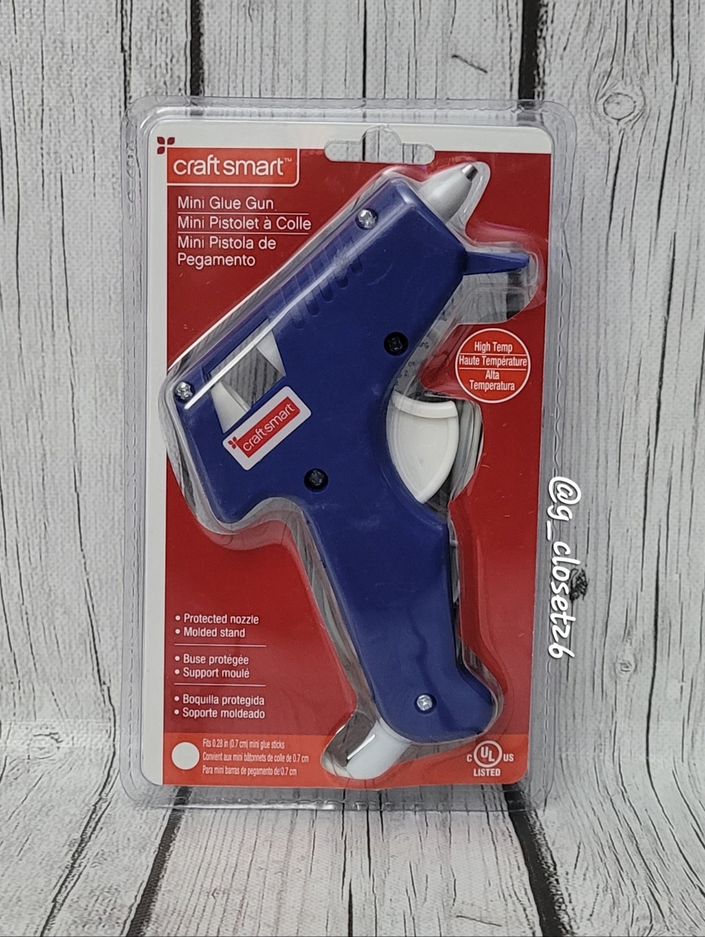 Blue Mini High-Temp Glue Gun